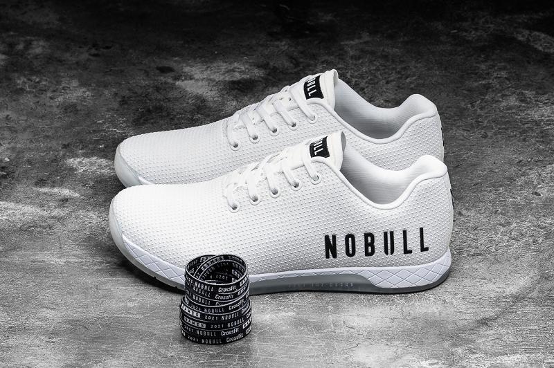 Men's Nobull Crossfit<Sup>®</Sup> Trainers White | SG V2159R